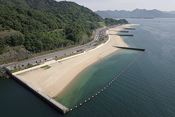 ベイサイドビーチ坂　全景